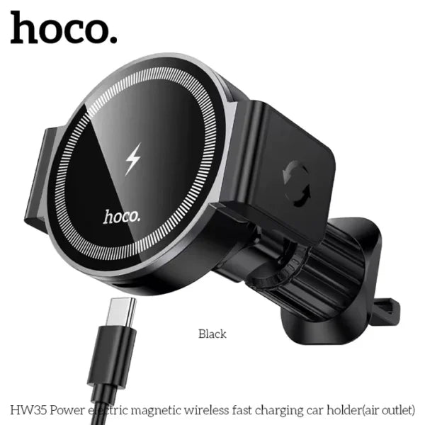 Support voiture charge sans fil